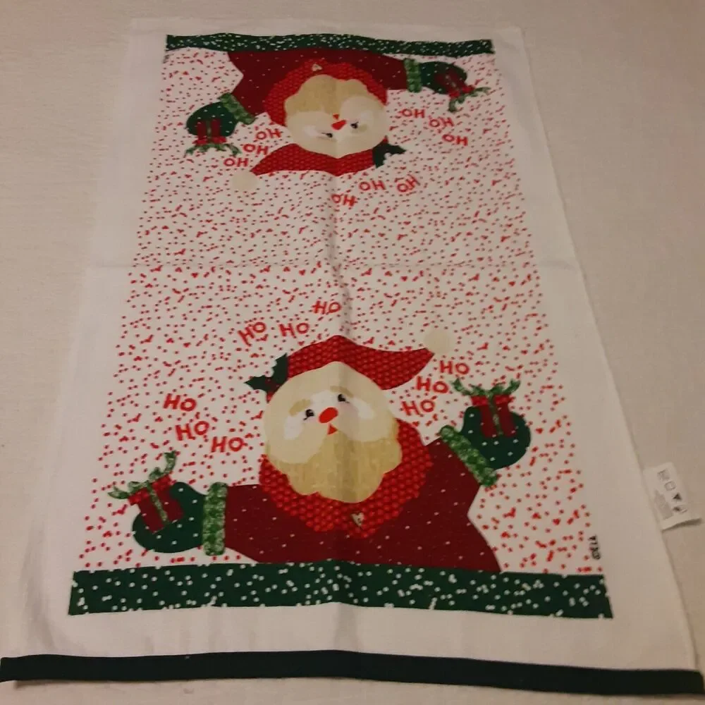Christmas Towel Collection 4pc Festive Whimsical